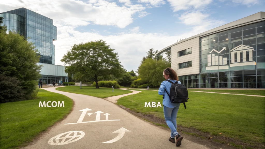 M.Com vs. MBA: Choosing the Right Path After B.Com